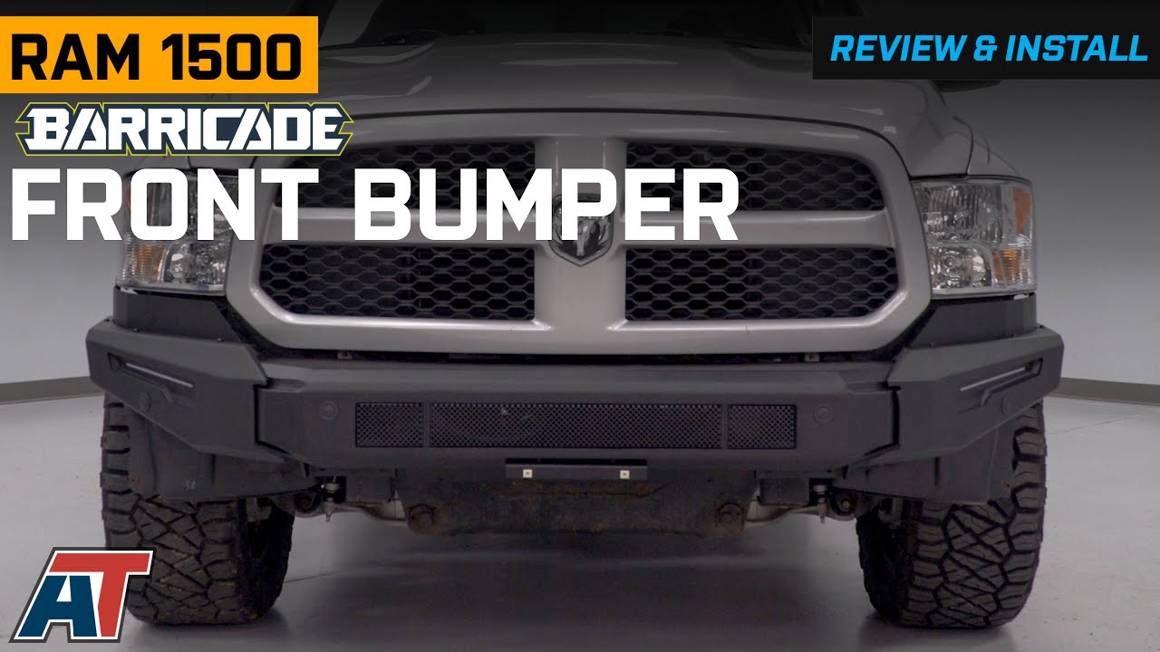 2013-2018 RAM 1500 Barricade HD Modular Front Bumper Review & Install