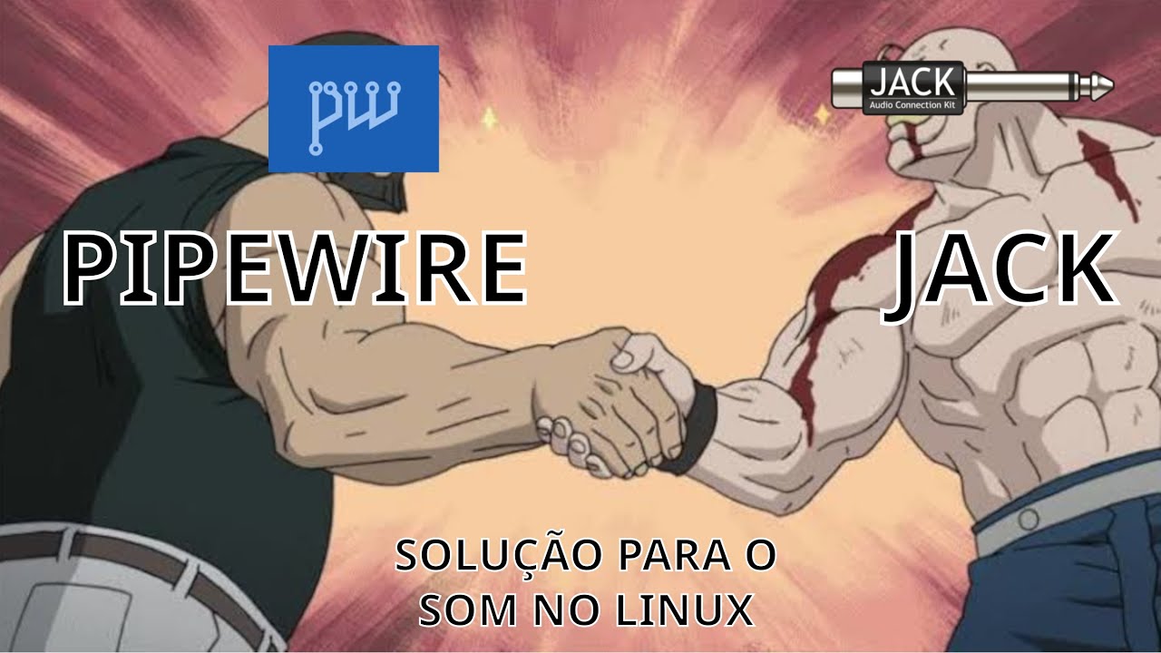 Como instalar o PIPEWIRE e o JACK e corrigir o som no Linux