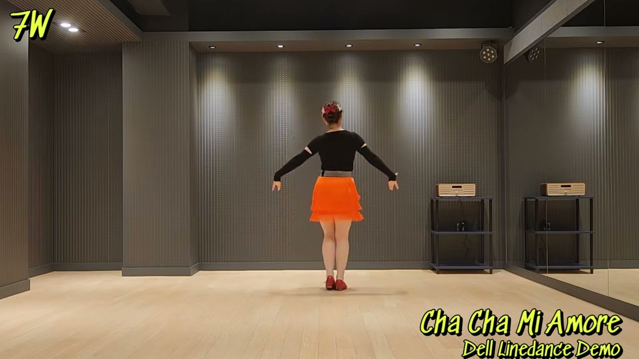 Cha Cha Mi Amore Linedance/차차 미 아모르/High Beginner/초급/#DellLinedance#LDQK#성남분당지부#윤정혜