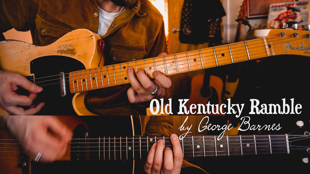 Old Kentucky Ramble - George Barnes country jazz note for note!