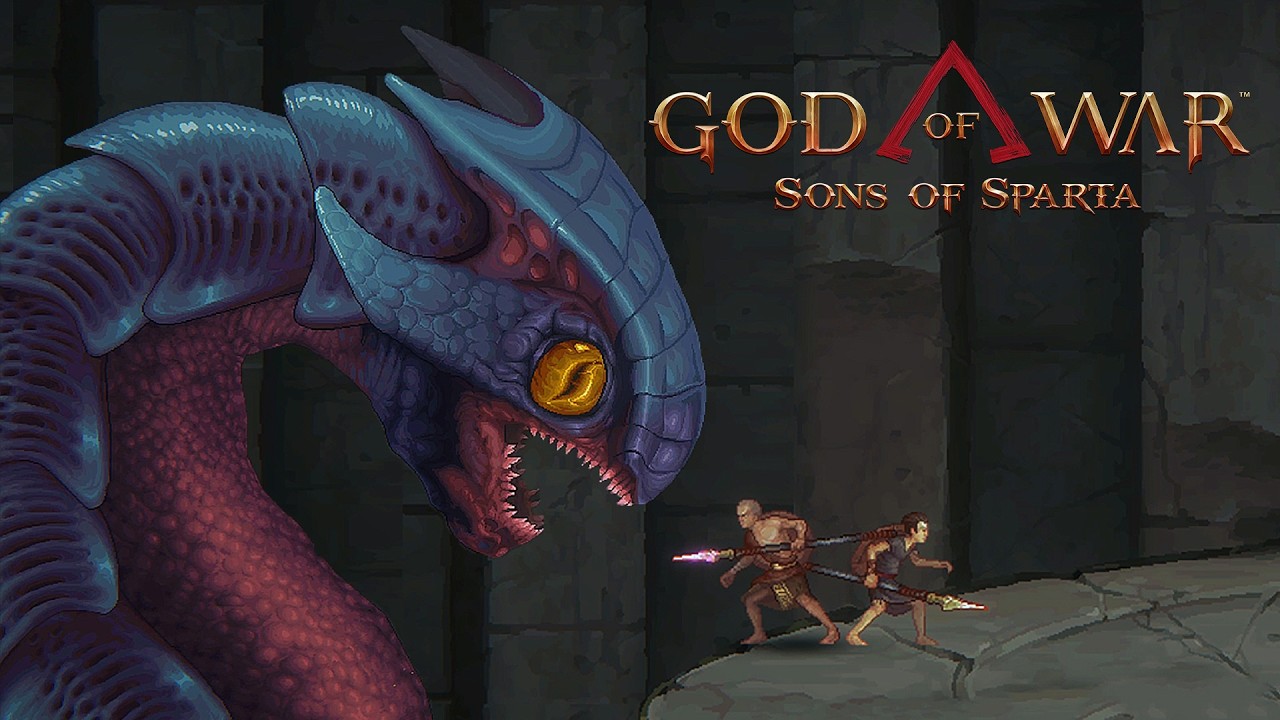 God of War Sons of Sparta - Full SKOPENDRA Boss Fight [4K]