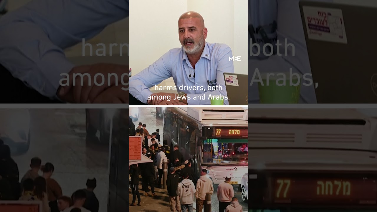Palestinian bus drivers in Israel face increasing racist violence
