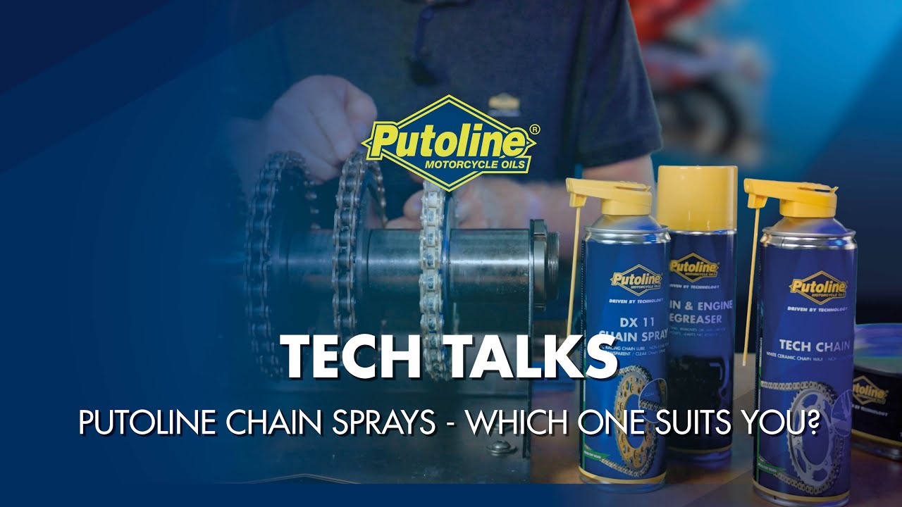 Motorcycle Chain Sprays by Putoline Oil: Which one suits you?! | Tech Talk #6