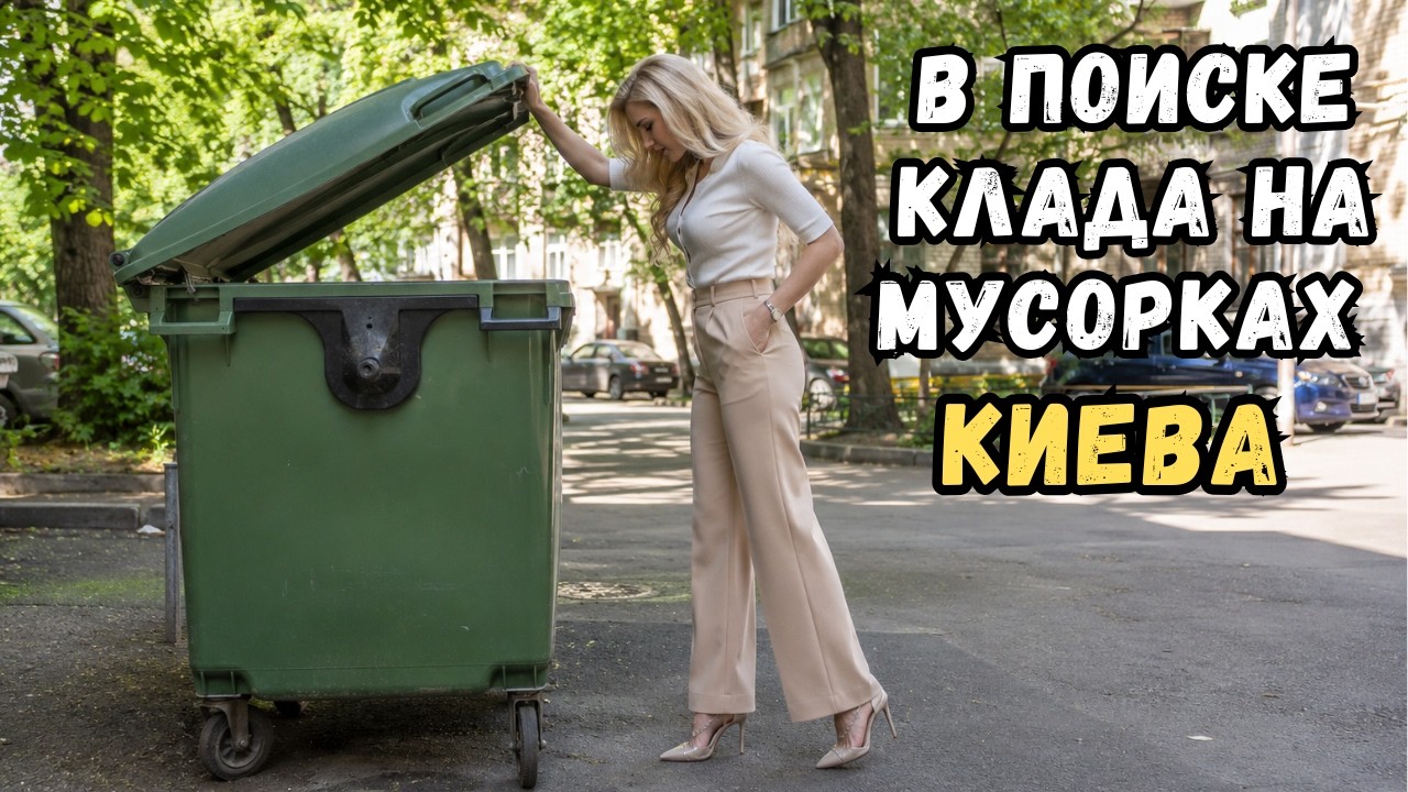 Что ВЫБРАСЫВАЮТ в Мусорки Киева ЛЕТОМ?!