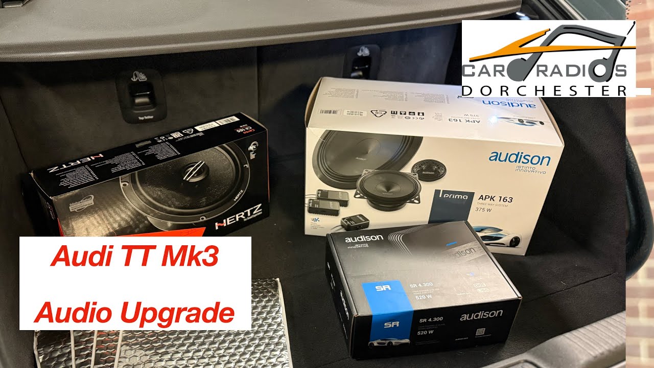 Audi TT Mk3 Audison/Hertz Entry Level Audio System Upgrade