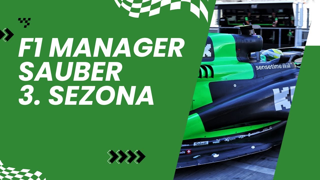 F1 MANAGER - Sauber - Drama na konci závodu