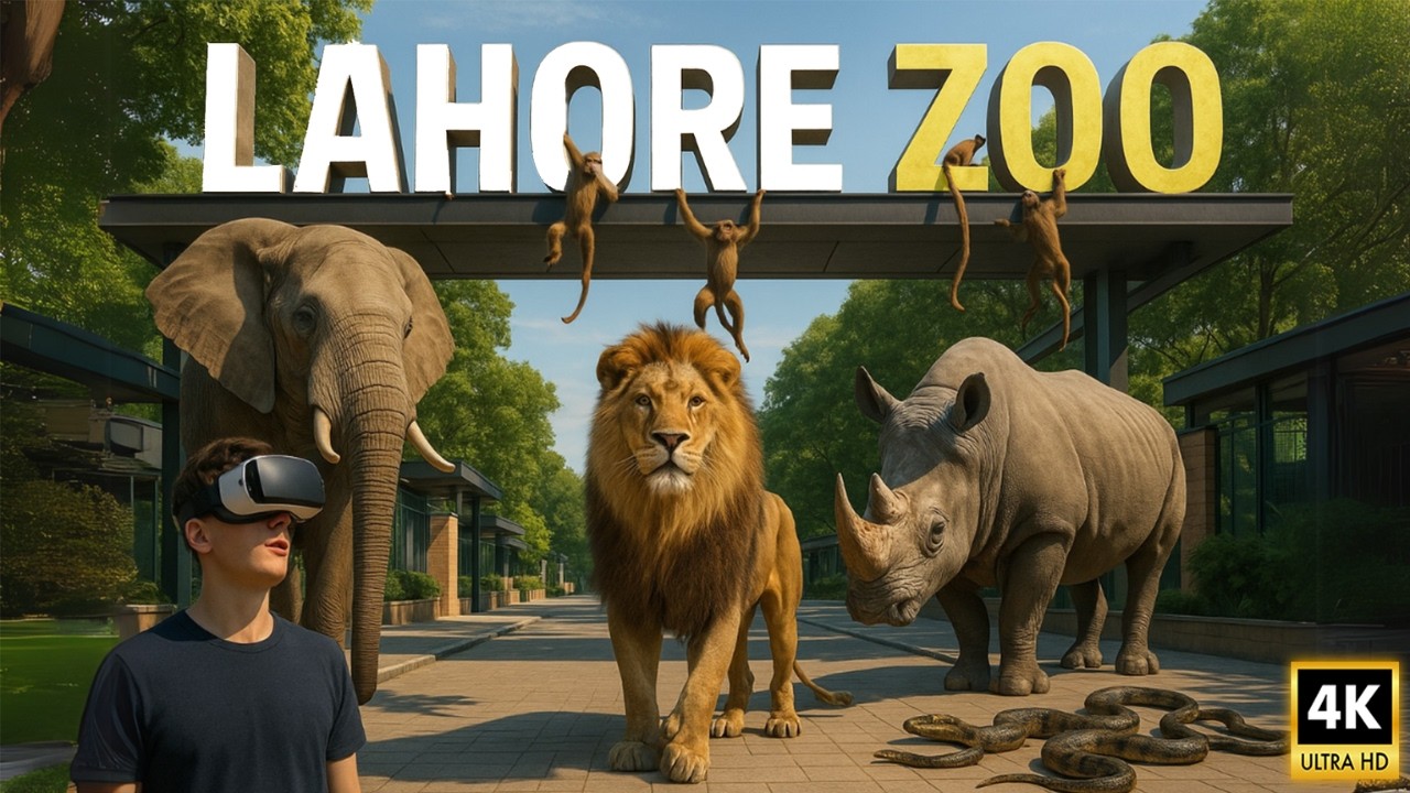 Lahore Zoo Transformation | Europe Style Zoo Now In Pakistan [4k]