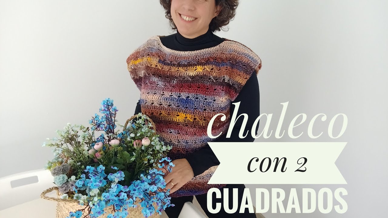 Chaleco facil a crochet @deverdadcrochet