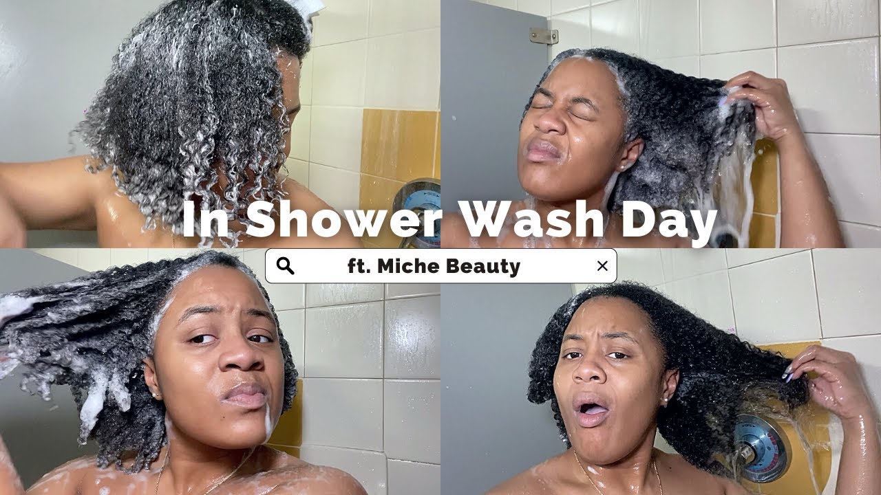 A Realistic Wash Day Routine Using All Miche Beauty Products