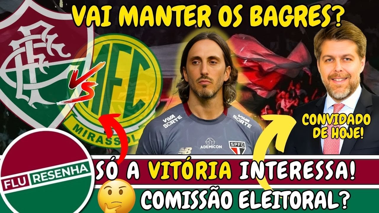 PR&Eacute;-JOGO FLUMINENSE X MIRASSOL &mdash; ZUBELDIA VAI MANTER A TEIMOSIA?!
