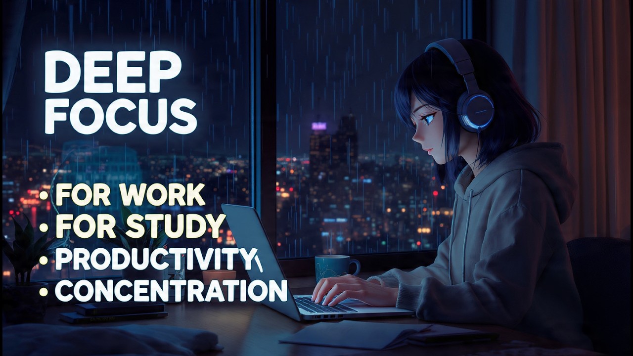 🔴 LIVE Work Music for Focus | Smooth Ambient Instrumental for Deep Work and Productivity
