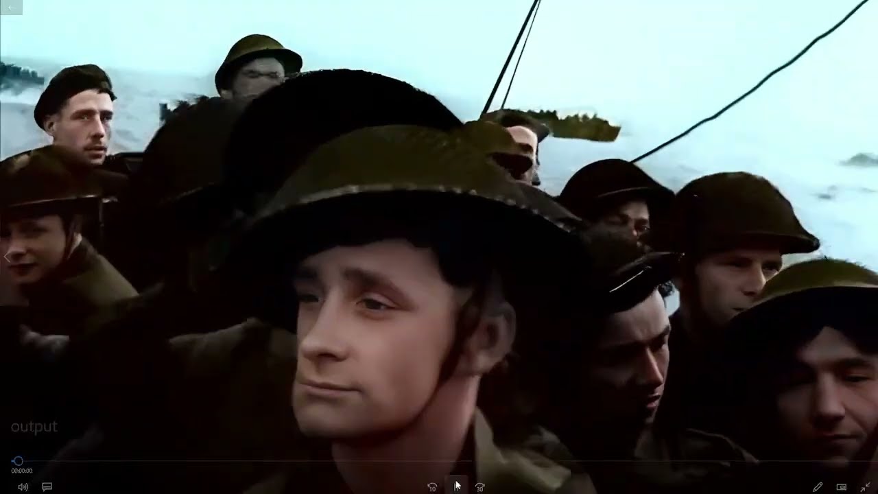 My advanced black and white video colorization process (Timelapse)