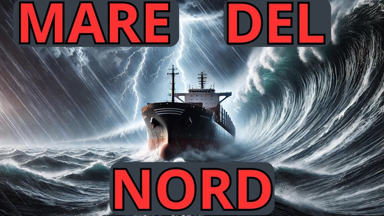 Navi Giganti: Sfide Colossali nelle Tempeste del Mare del Nord