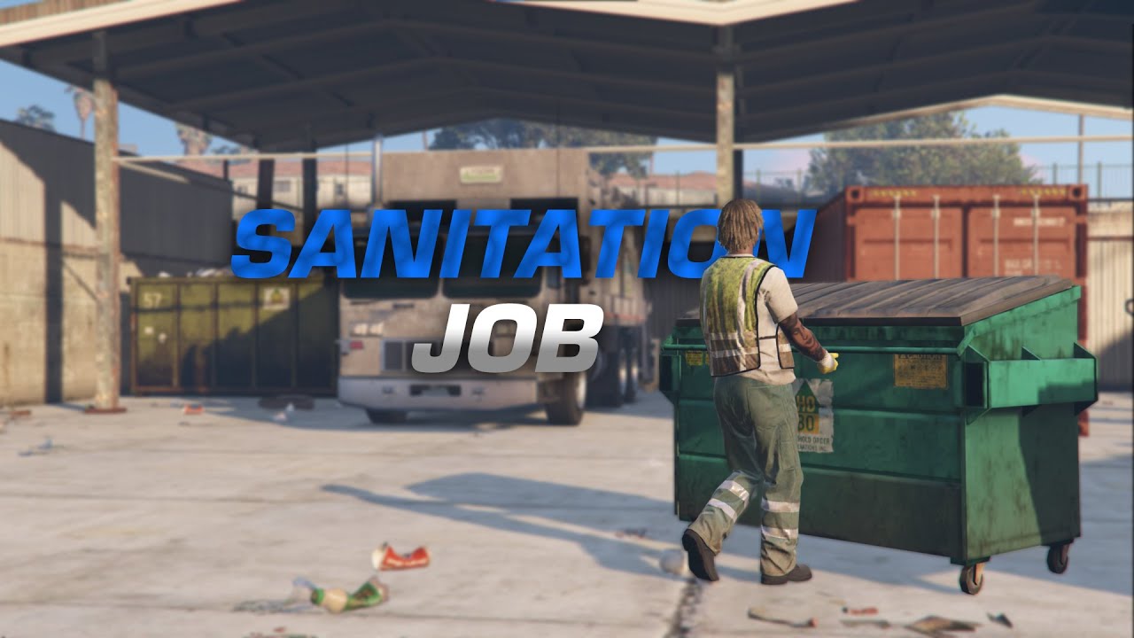 FiveM Sanitation Worker Job (ND, ESX, QB, Standalone)