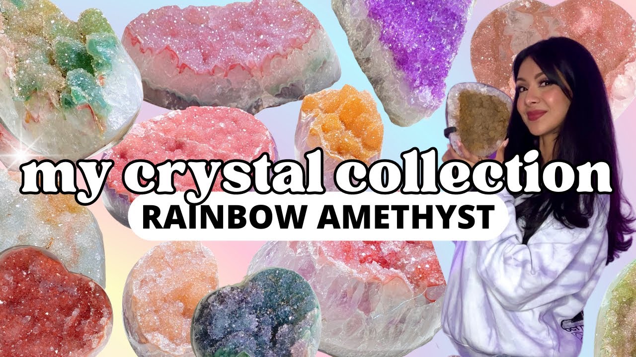 My Crystal Collection - RAINBOW AMETHYST 🌈