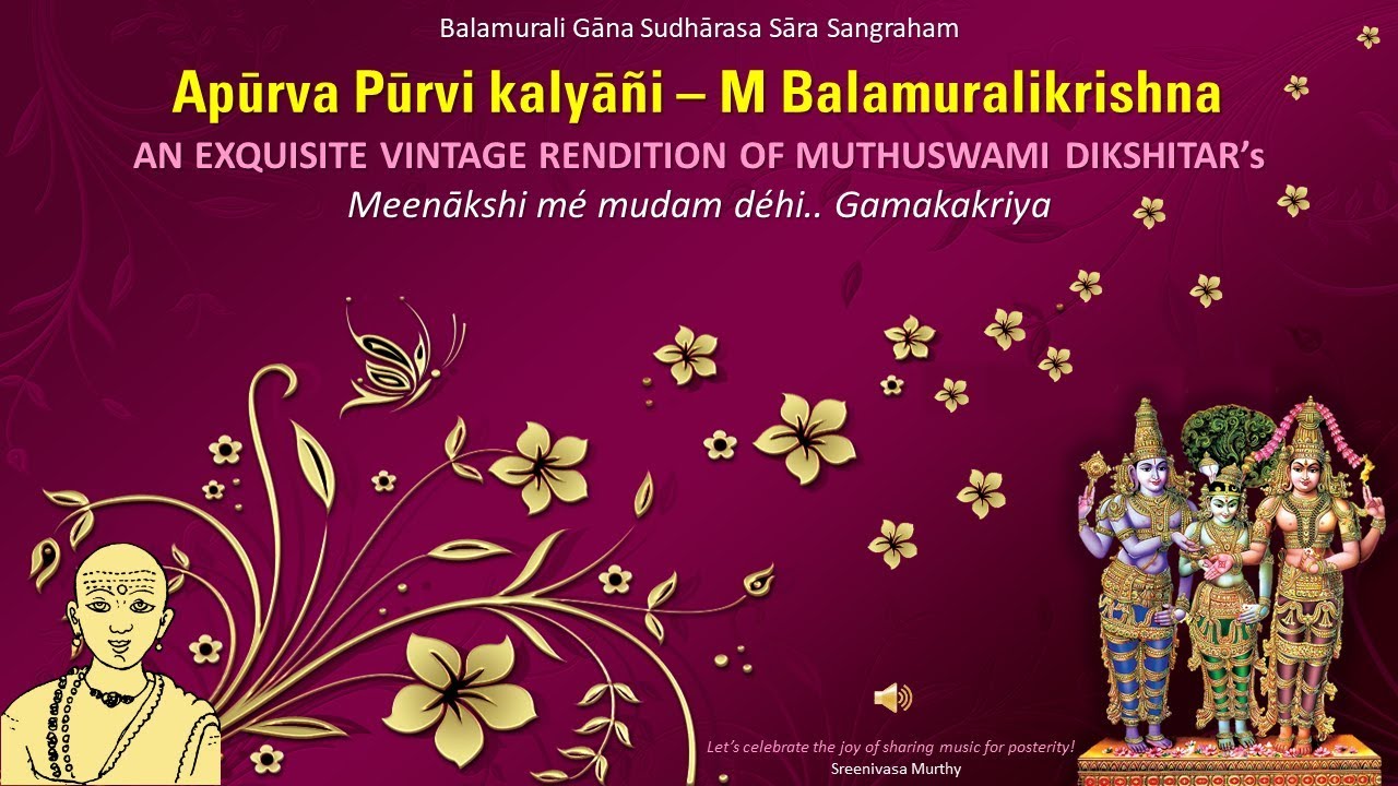 Apoorva Purvikalyani -  Dikshitar's 