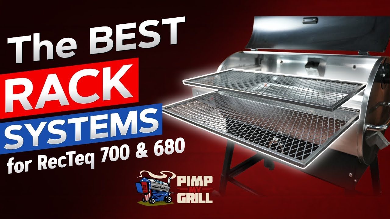 Grate Rack Systems for RecTeq RT-700 and RT-680 | By Pimp My Grill