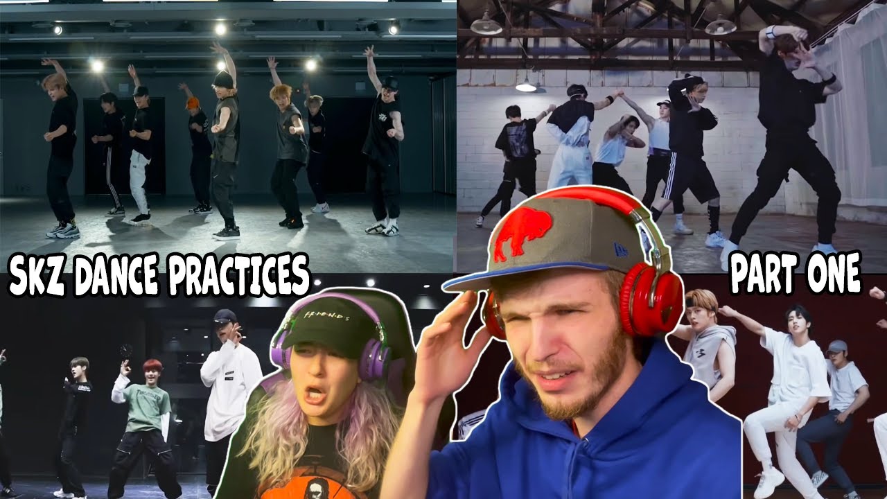 REACTING TO STRAY KIDS DANCE PRACTICES (GOD'S MENU, MIROH, BACK DOOR & EASY)
