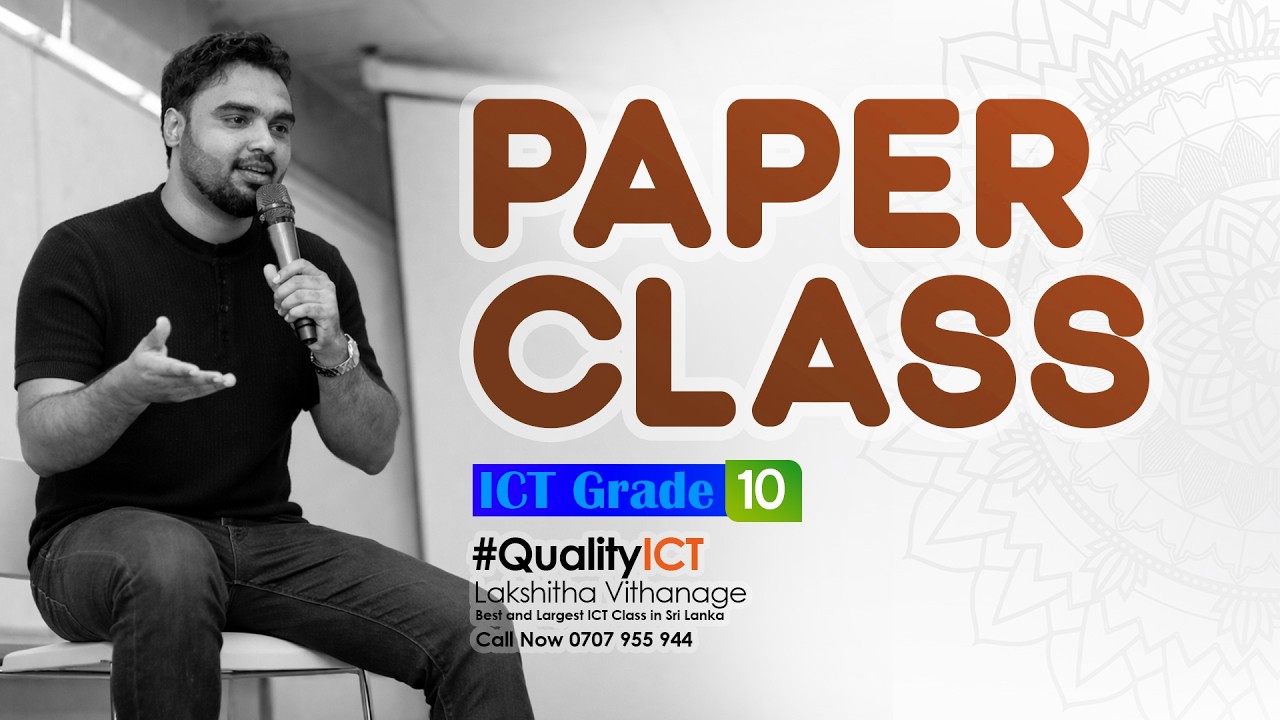 2026 ICT | Grade 10 | Special Seminar | Lakshitha Vithanage