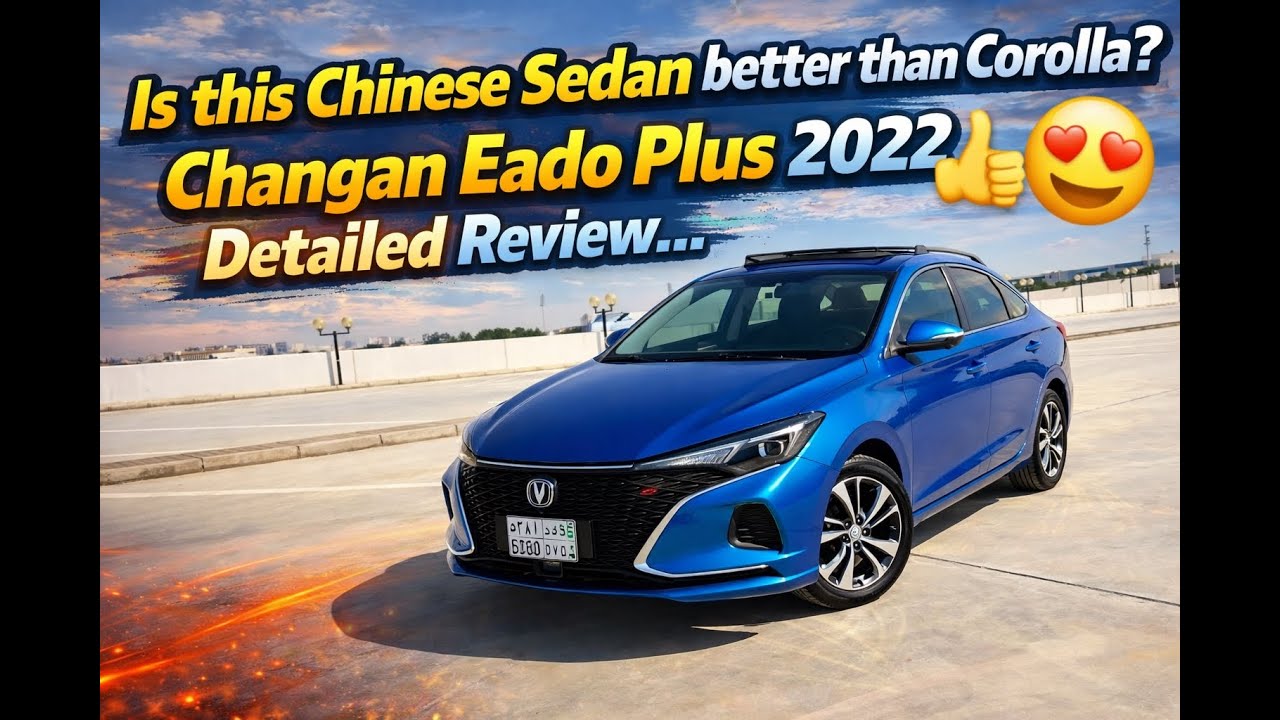 Is this Chinese Sedan better than Corolla? Changan Eado Plus 2022 Detailed Review...