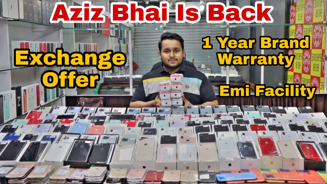 Aziz Bhai is Back Again | Buy Second Hand Mobile Phones At Best Prices | Second Hand Iphone Market