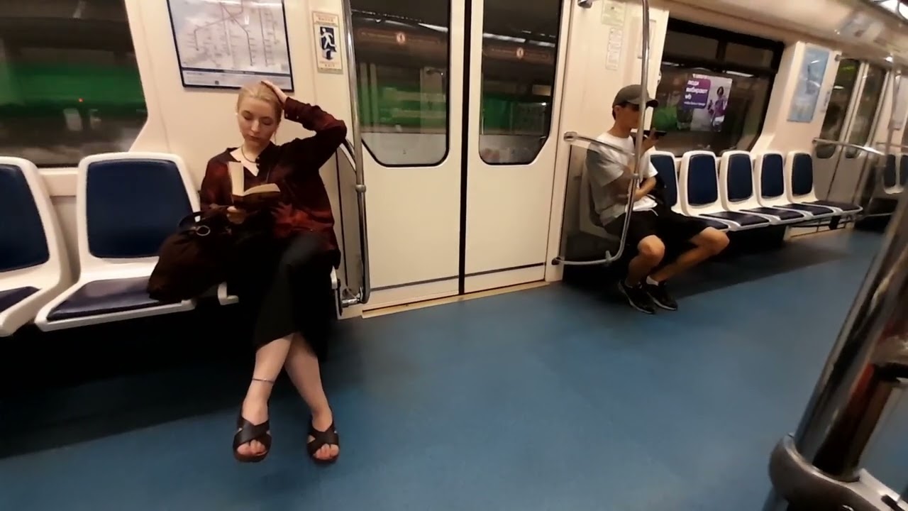 Ночная поездка на метро от Зенита до Пушкинской