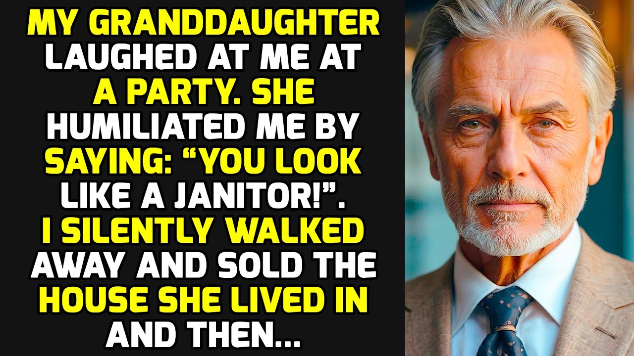 My Granddaughter Laughed At Me At A Party. I Left In Silence And Then Sold Her House And... STORIES