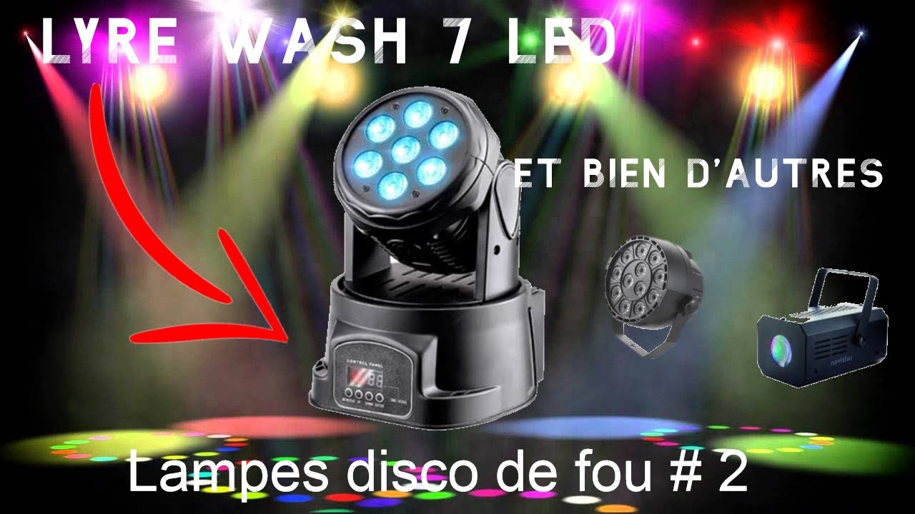 Lampes disco de fou #2 : Nouvelles acquisitions !