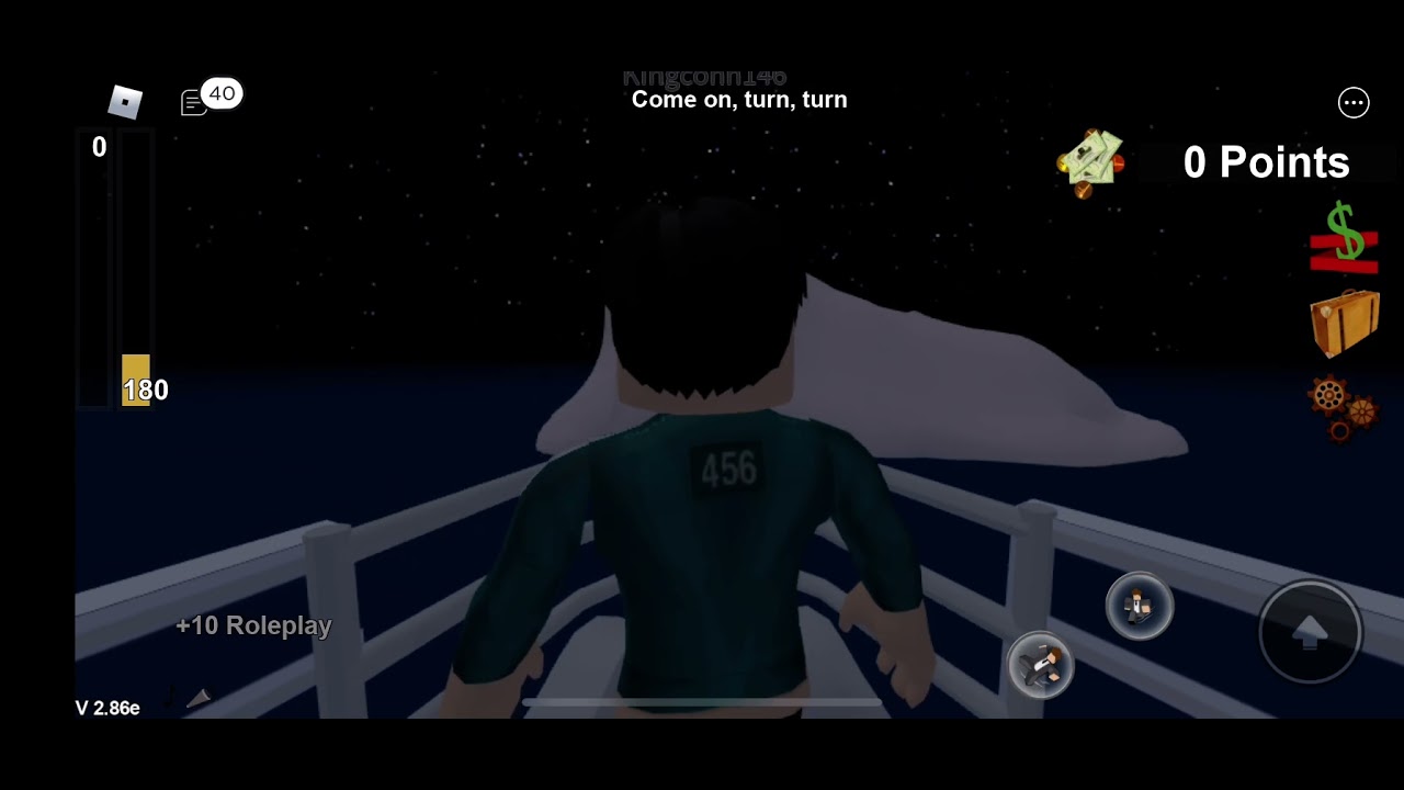 Titanic misses the iceberg!    :Roblox Titanic.