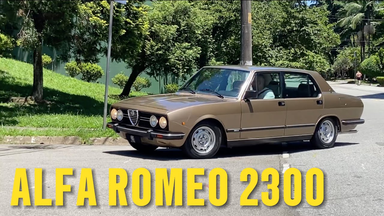 ALFA ROMEO 2300 TI4: o nacional importado