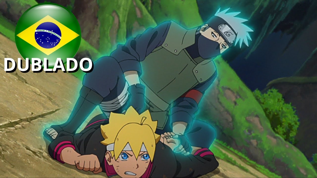 KAKASHI HATAKE BRABO HUMILHA BORUTO UZUMAKI ! BORUTO DUBLADO