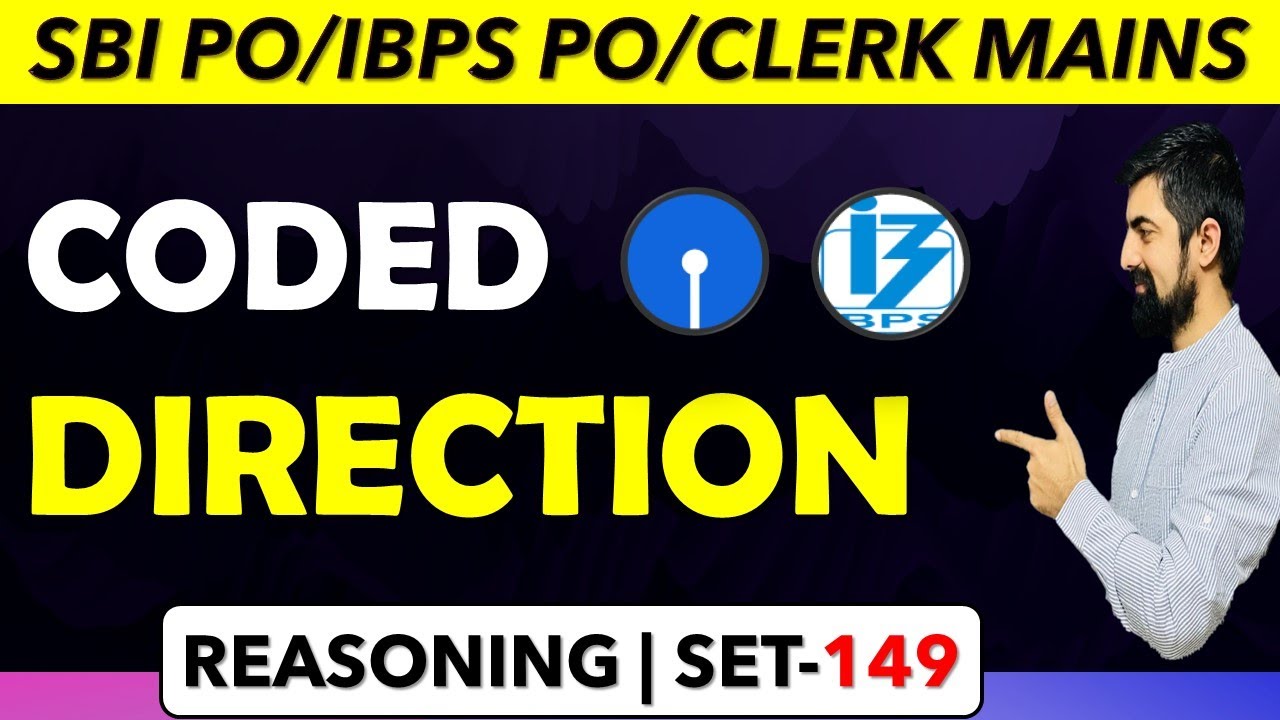 💥💥CODED DIRECTION SENSE || Session - 149 || SBI PO/IBPS PO/CLERK MAINS 2021