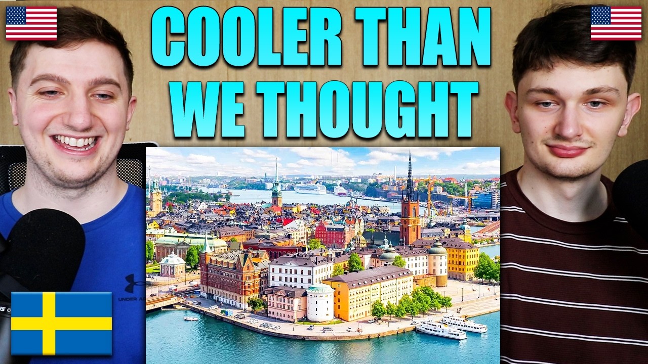 Americans React to Stockholm, Sweden | More Beautiful Than We Expected!