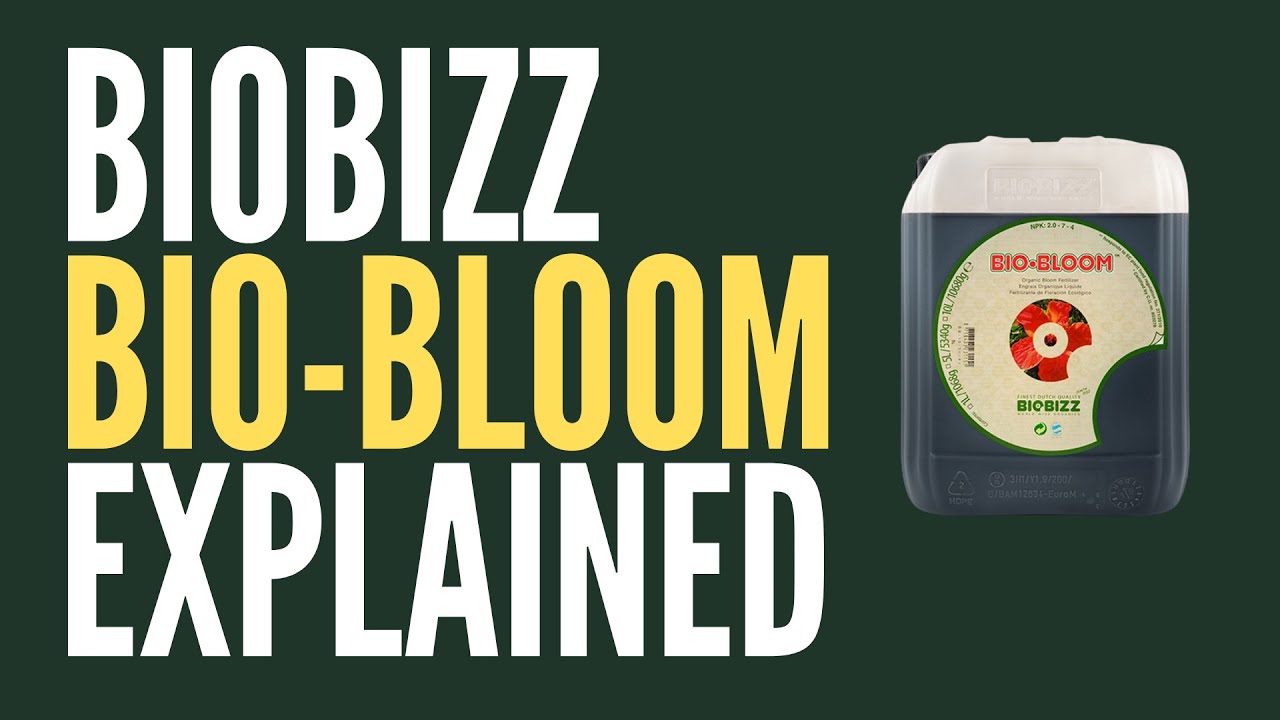 Biobizz BioBloom Nutrients Explained