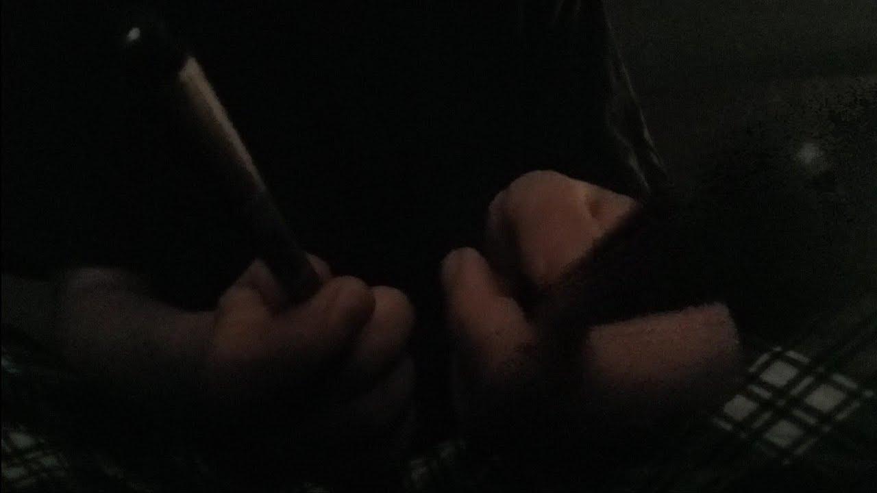 sleepily experimenting with visuals (asmr)
