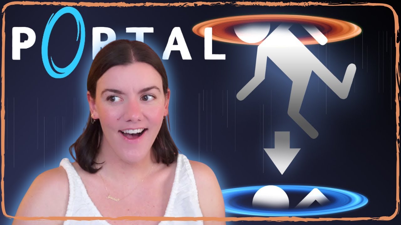 This was SO FUN! ~ My first time playing PORTAL (full playthrough)