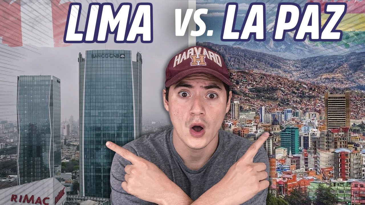 COMPARANDO LIMA (PERU) VS. LA PAZ (BOLIVIA)  😱 | ¿QUE CIUDAD ES MEJOR? 🇵🇪🇧🇴