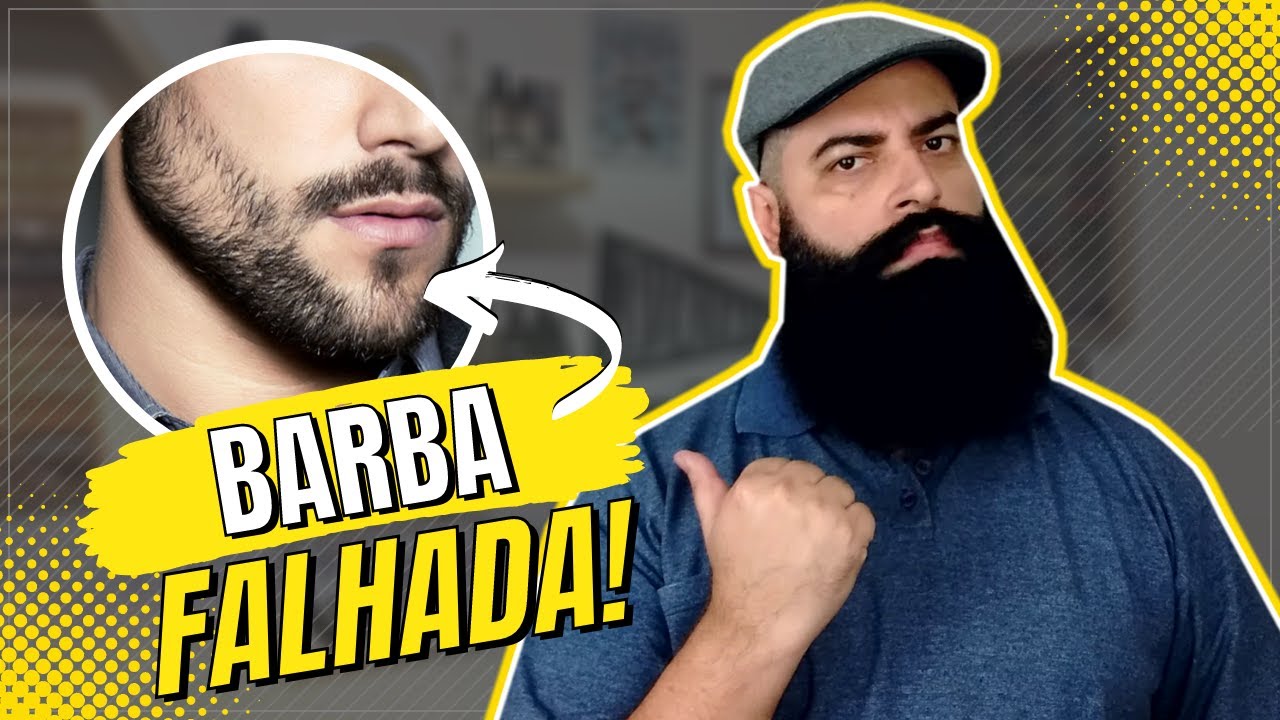 BARBA FALHADA: Dicas para CORRIGIR e PREENCHER!