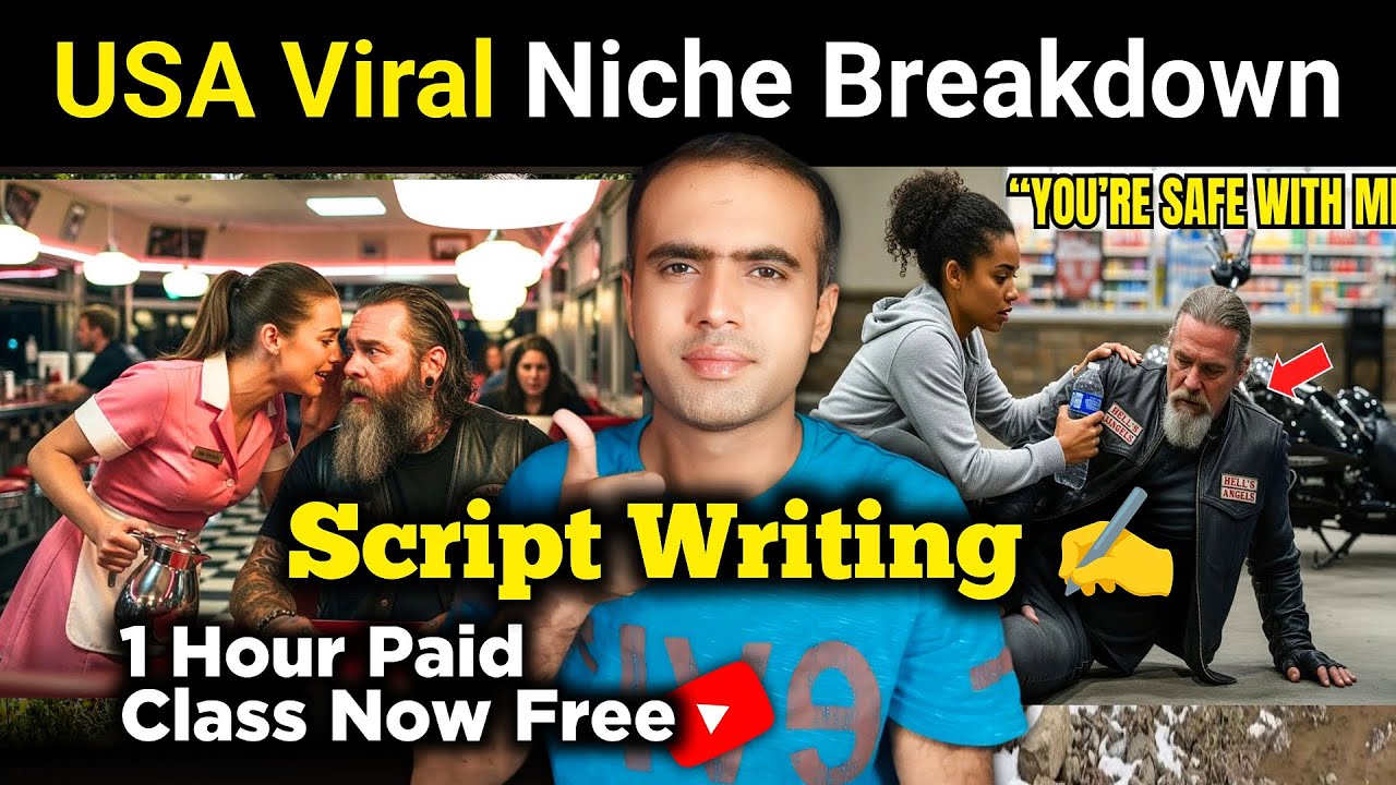Viral USA Story Niche Breakdown 🔥| Script Writing Masterclass | Mr MK YT Automation