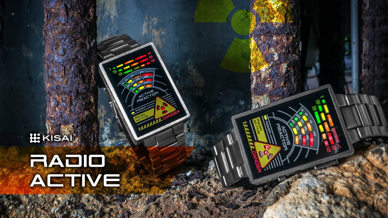 Unique Watches: Kisai Radioactive LED Watch from Tokyoflash Japan