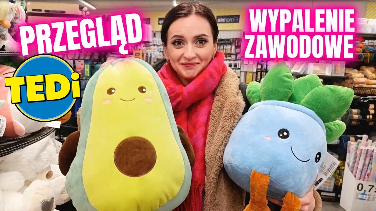 ✨ MINI PRZEGLĄD SKLEPU TEDI 🎁 Wypalenie zawodowe - VLOG #GeekbuyingPL #Hydrofast
