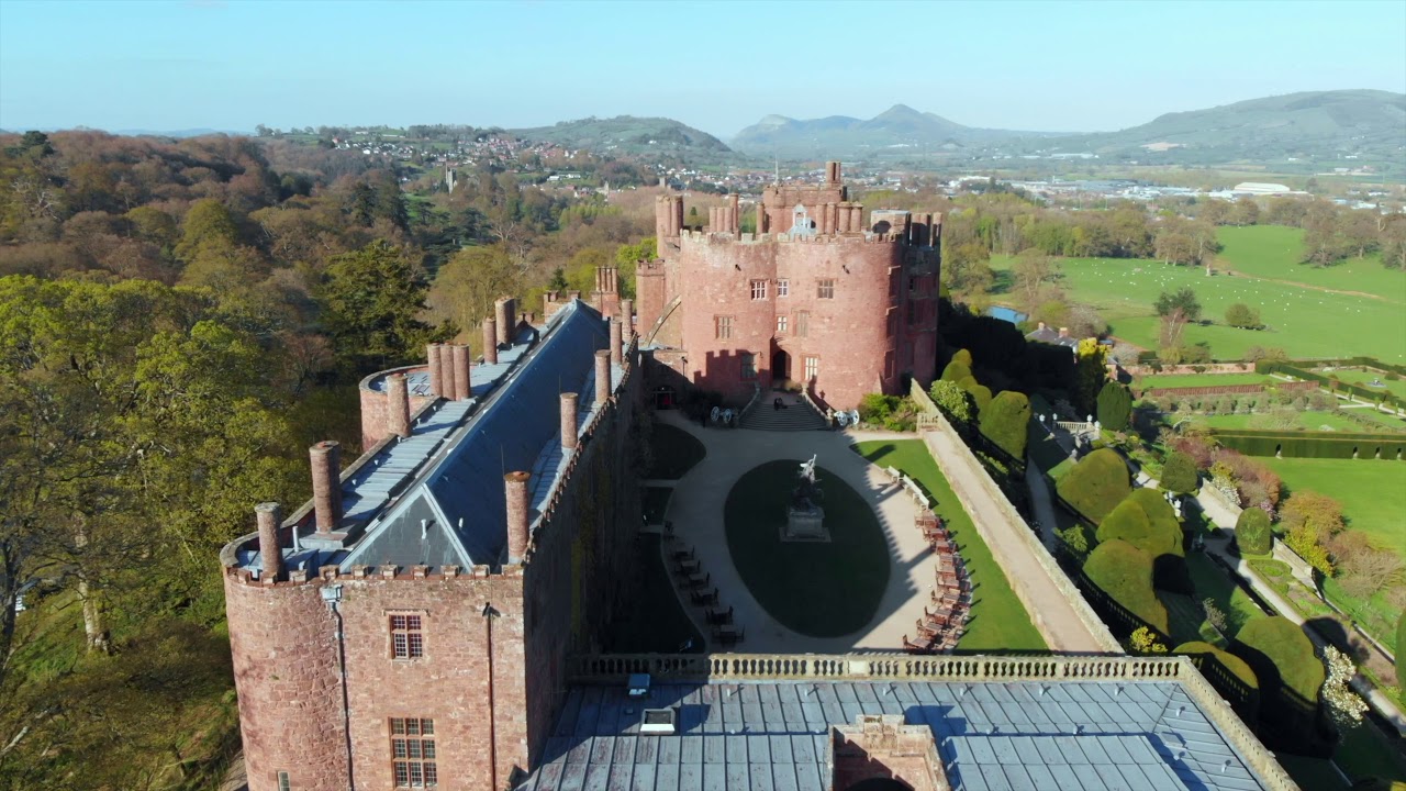 Powis Castle and Lake Vyrnwy Drone Footage