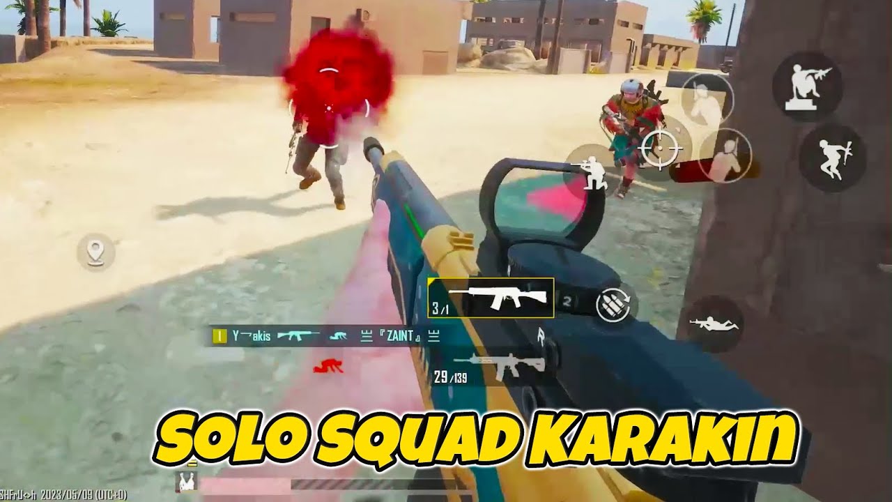 Karakin Solo VS Squad Win 18 Kills | PUBG Mobile