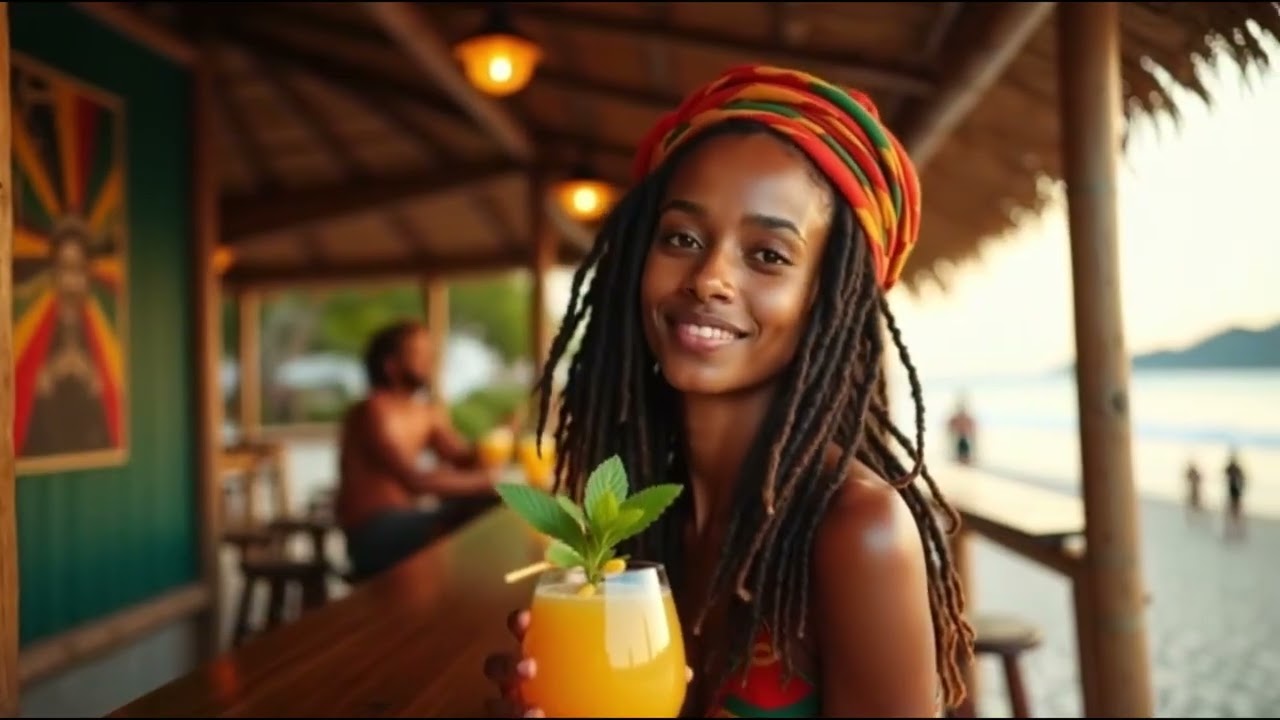 Beach Bar Reggae Remix ☀️ Reggae Breeze | Chill Caribbean Vibes