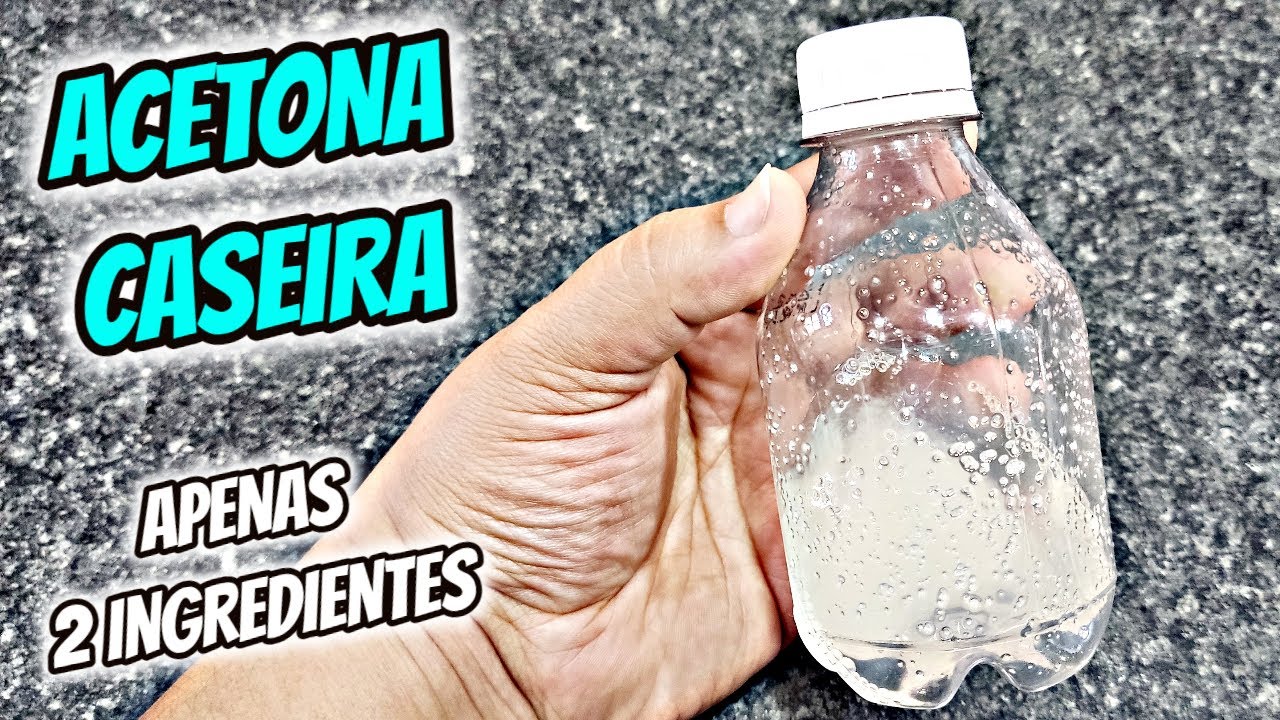 COMO FAZER ACETONA CASEIRA PARA REMOVER ESMALTE DAS UNHAS COM APENAS 2 INGREDIENTES/ ACETONA CASEIRA