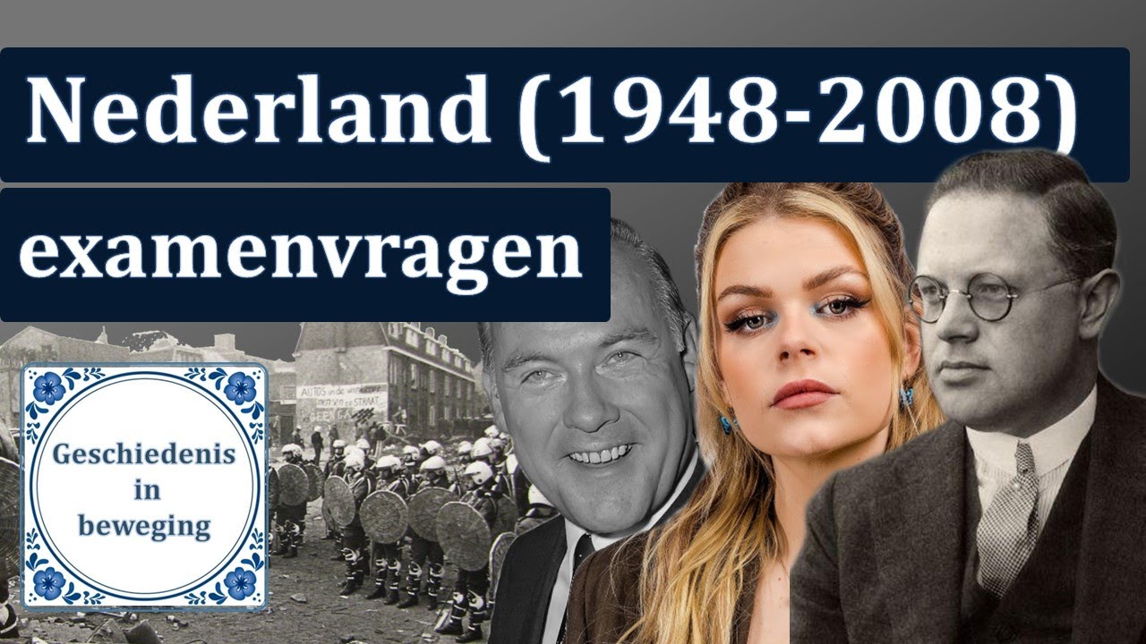 Hoe oefen je met de historische context 'Nederland (1948-2008)'? | HAVO