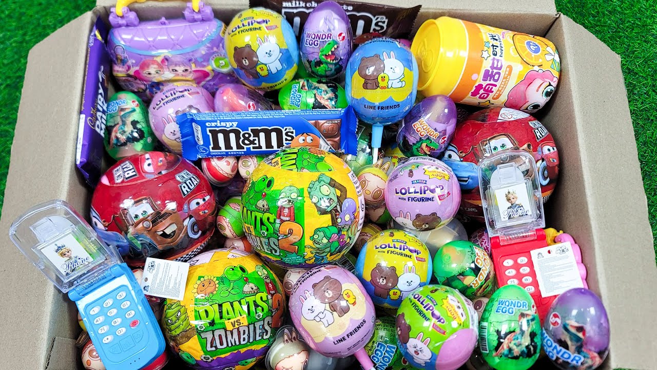 Statisfying Unpacking So Many Surprise Egg, Surprise Handbag, Lollipop and More | ASMR