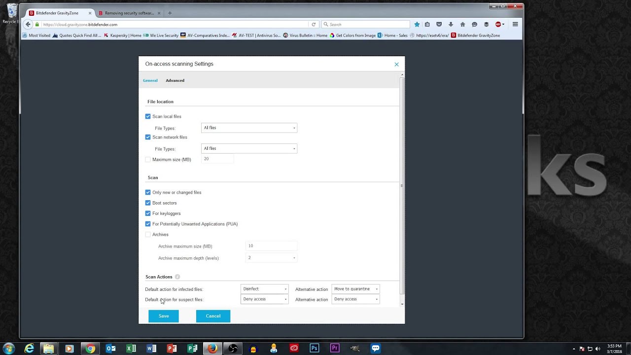 Bitdefender GravityZone Cloud System Tutorial Pt.4: Policies