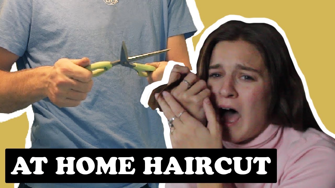 I Let My Boyfriend CUT MY HAIR  [SCARY]