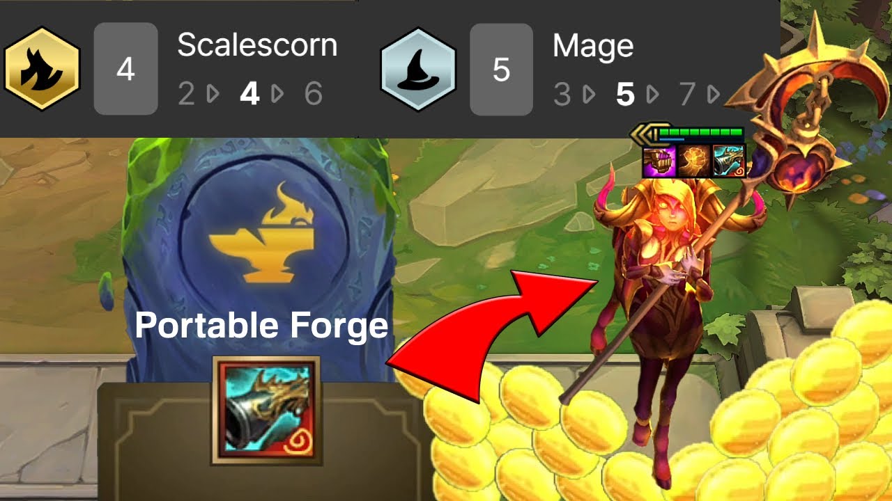 BOP! 3 Star Lillia 5 Mage 4 Scalescorn with Gold Collector + Crit Carry Build! TFT Set 7